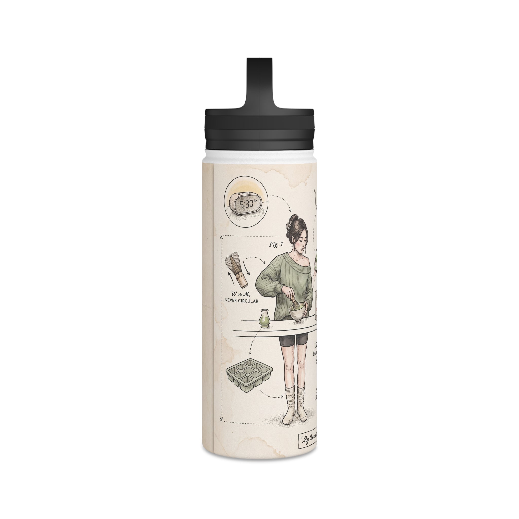 The Matcha Girlie - Water Bottle