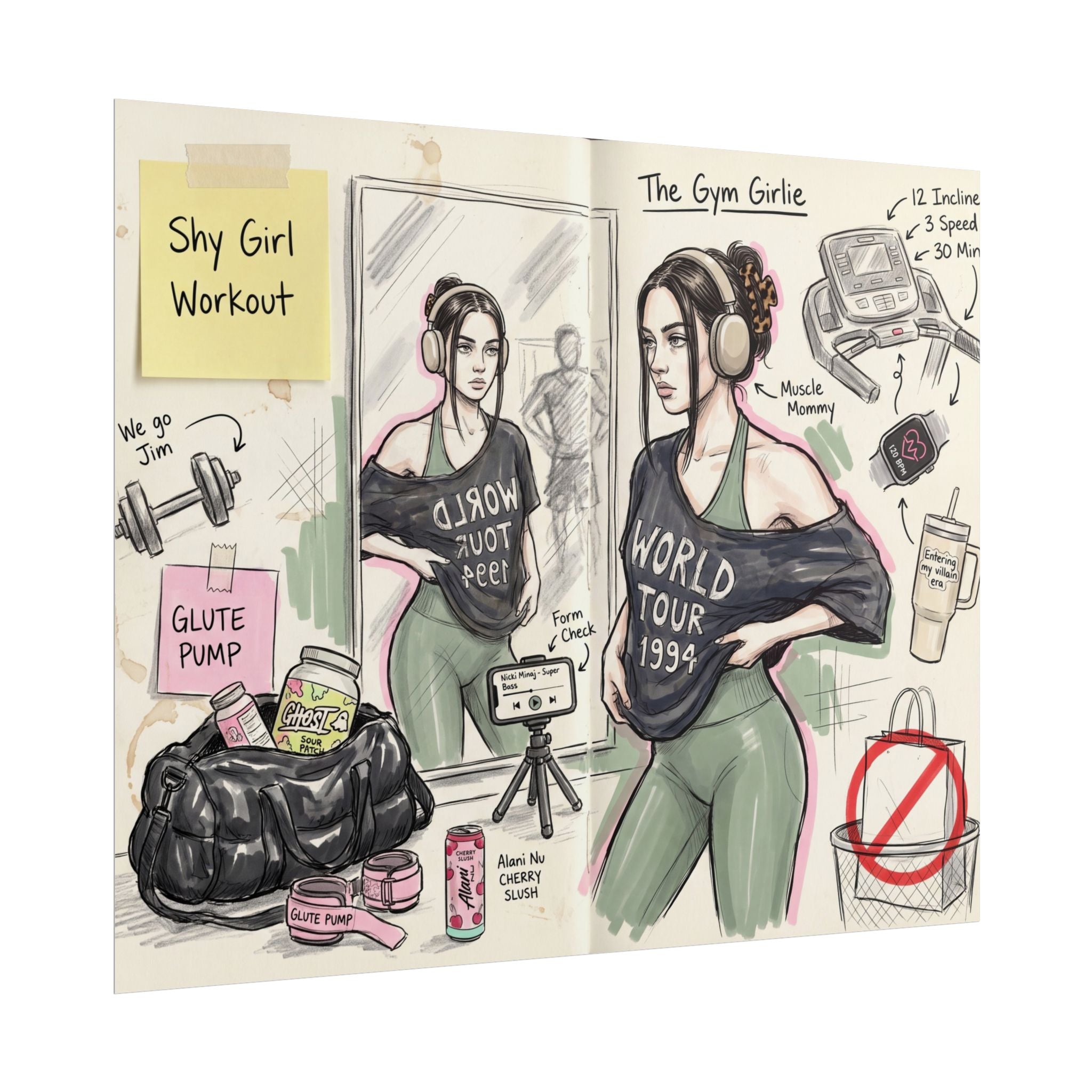 The Gym Girlie - Poster