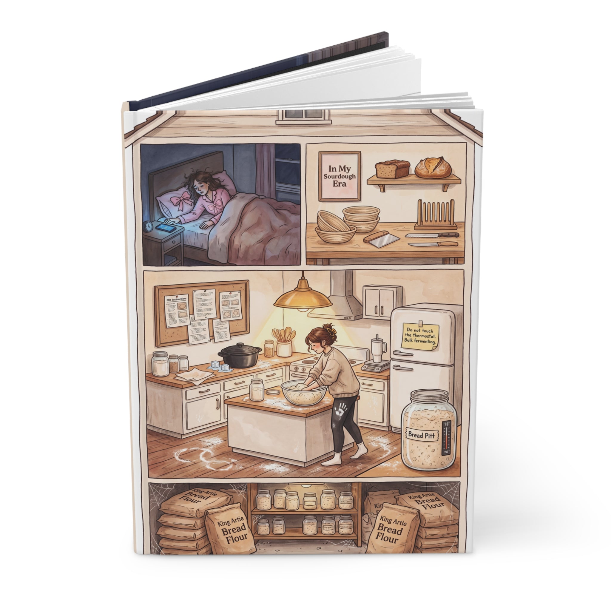 The Sourdough Girlie - Hardcover Journal