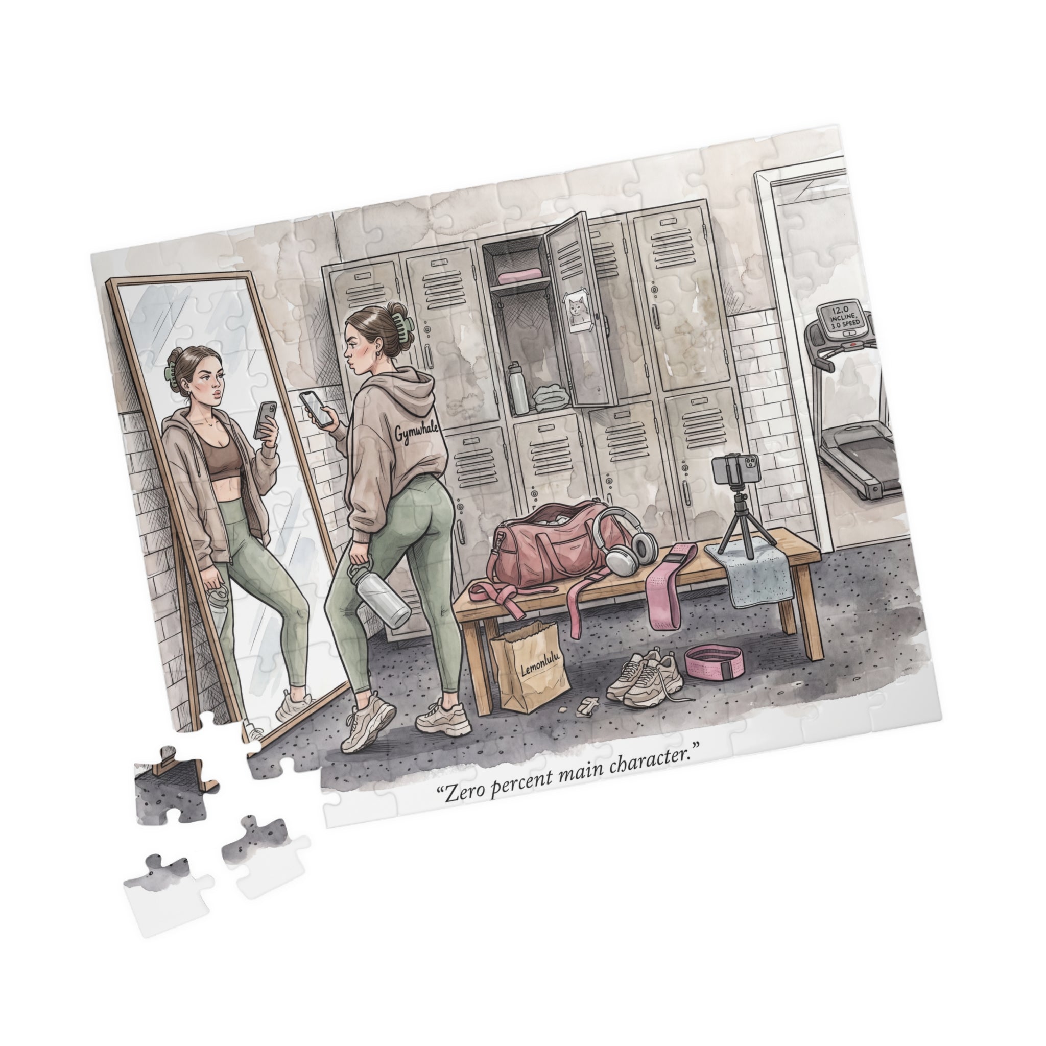 The Gym Girlie - Jigsaw Puzzle