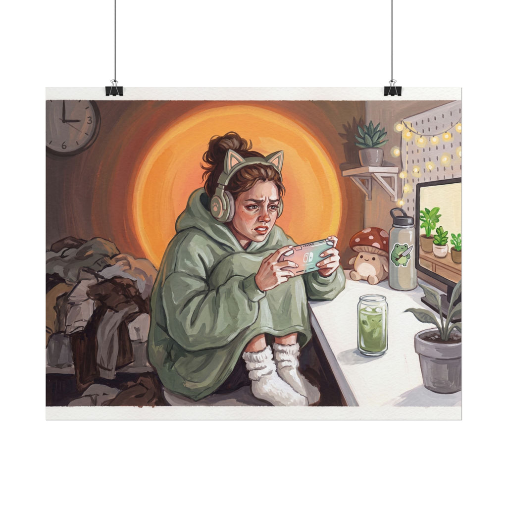 The Cozy Gamer - Poster