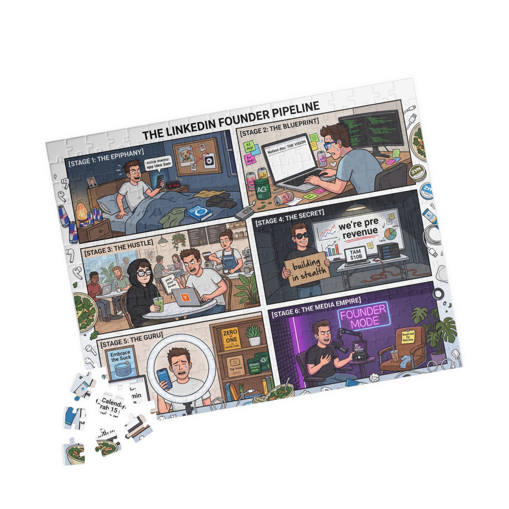 The LinkedIn Founder Pipeline