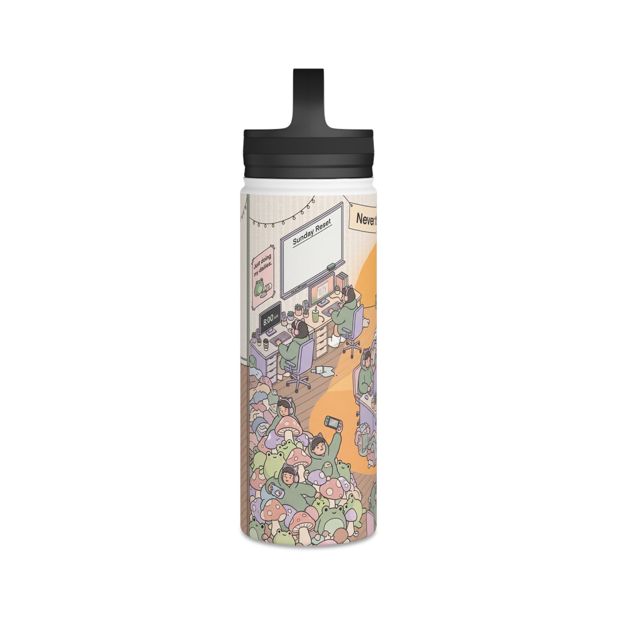 The Cozy Gamer - Water Bottle