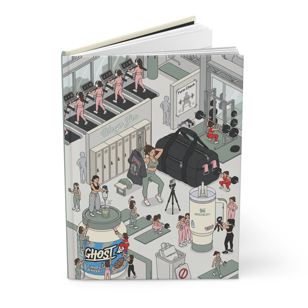 The Gym Girlie - Hardcover Journal