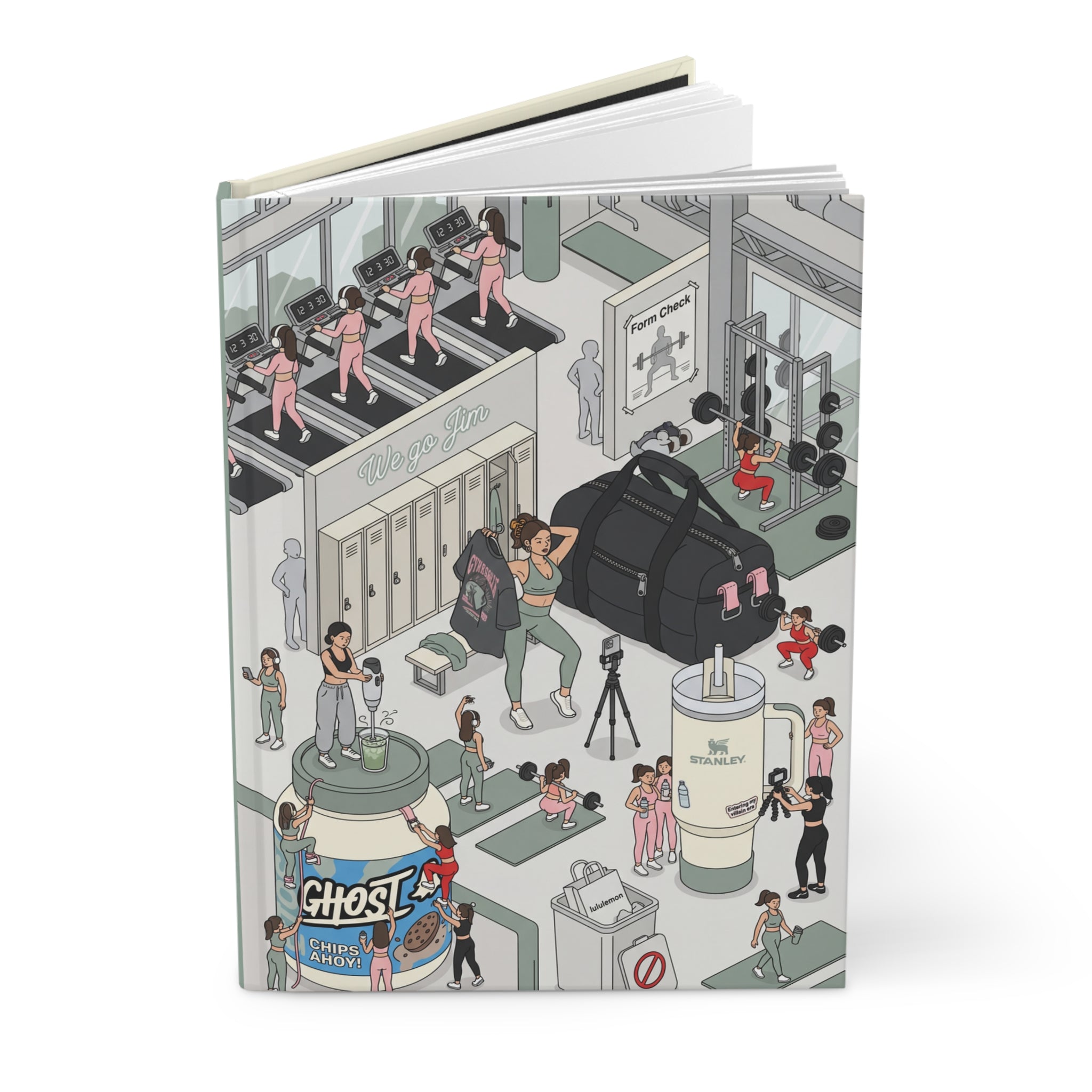The Gym Girlie - Hardcover Journal