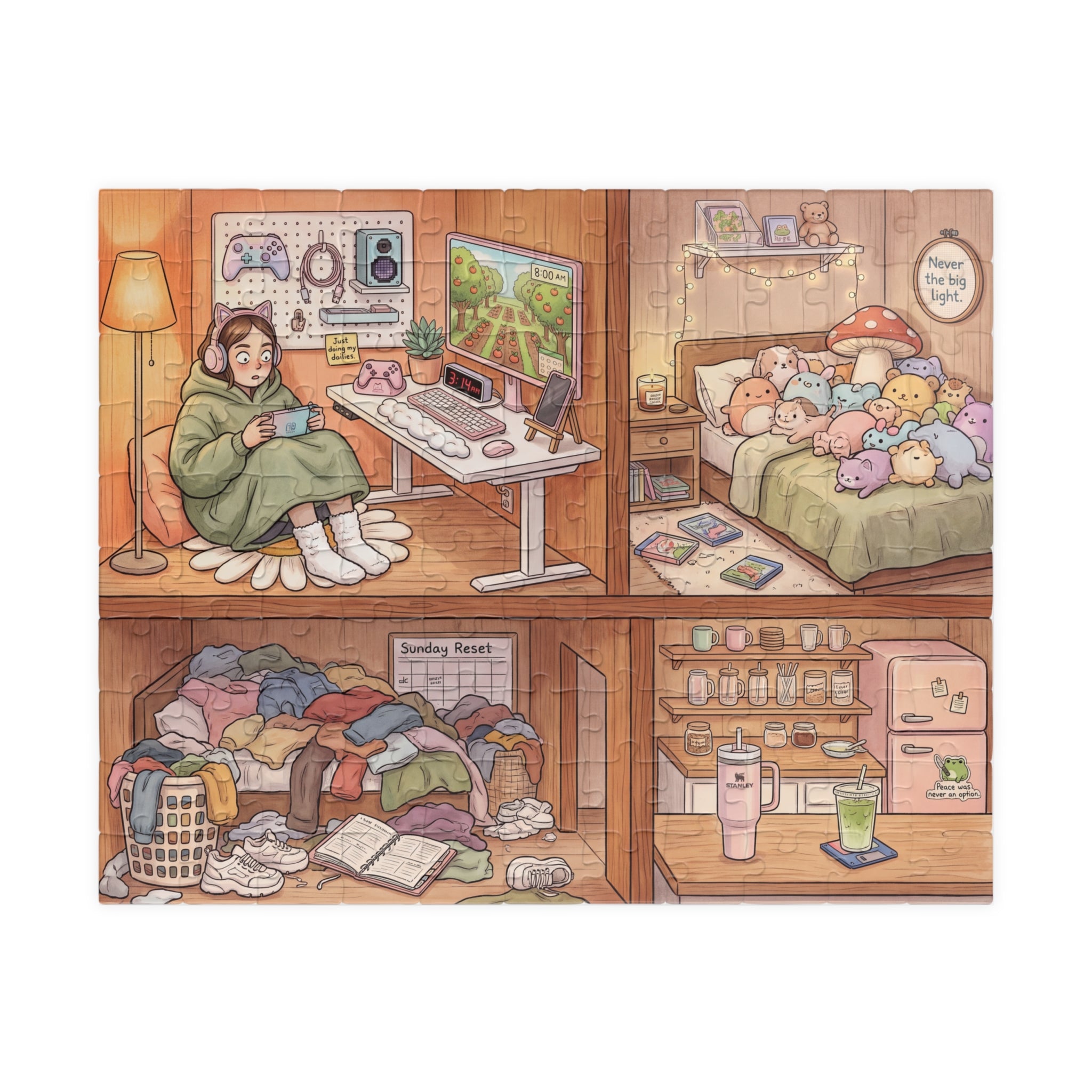 The Cozy Gamer - Jigsaw Puzzle