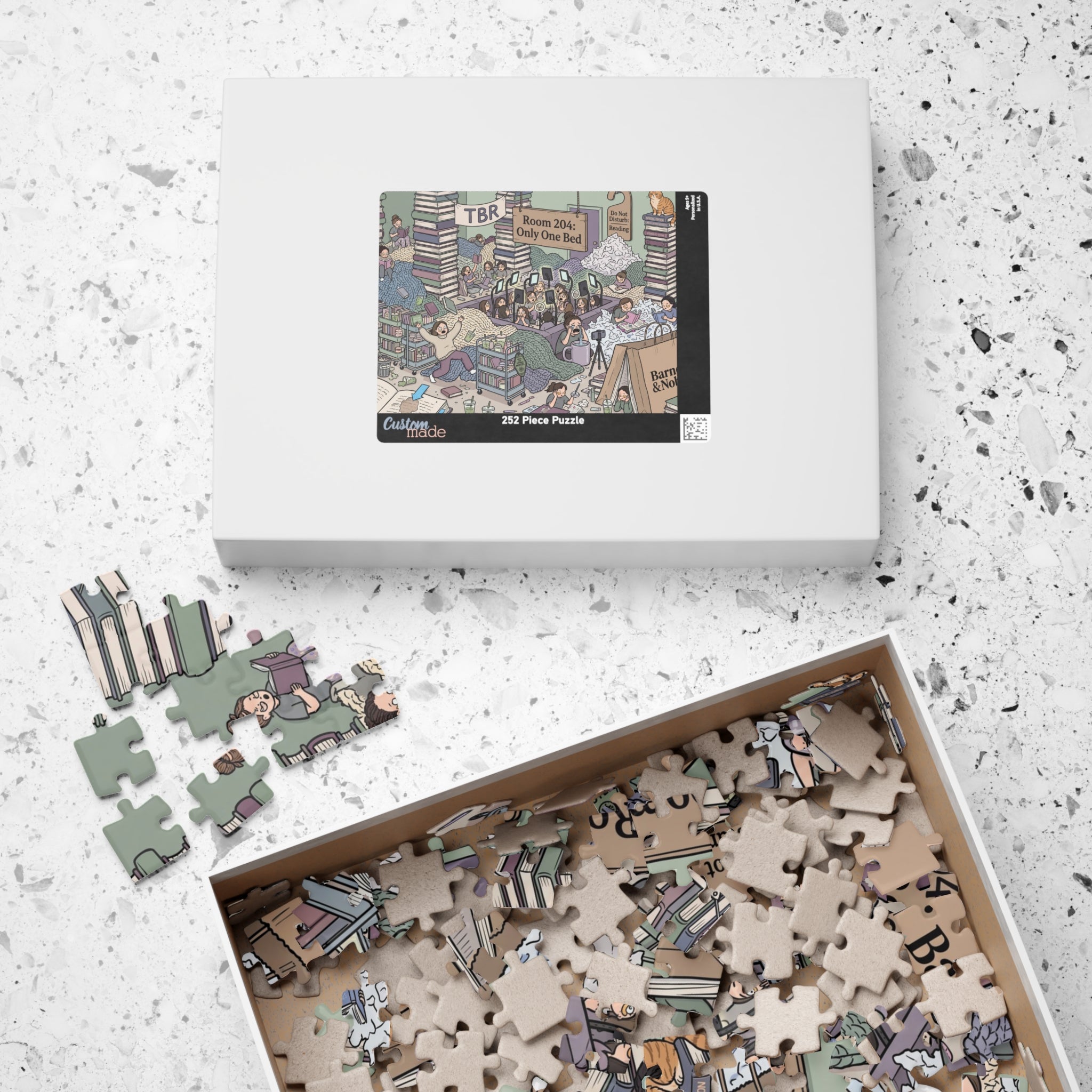 The BookTok Girlie - Jigsaw Puzzle