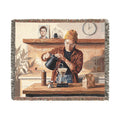The Coffee Snob - Woven Blanket