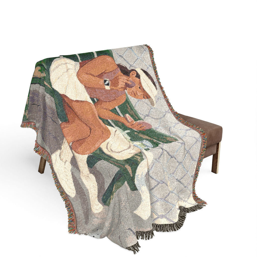 The Tennis Girlie - Woven Blanket