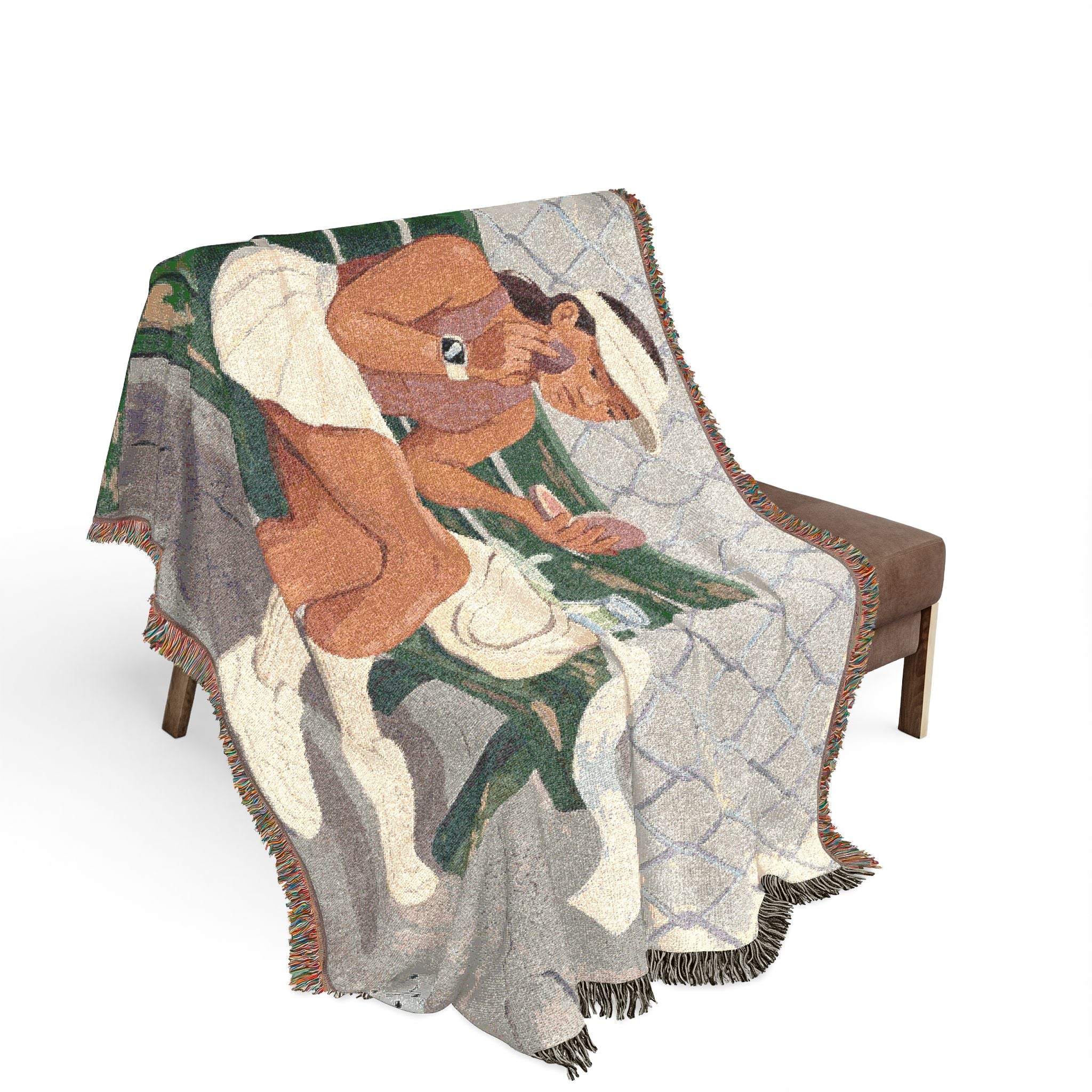 The Tennis Girlie - Woven Blanket