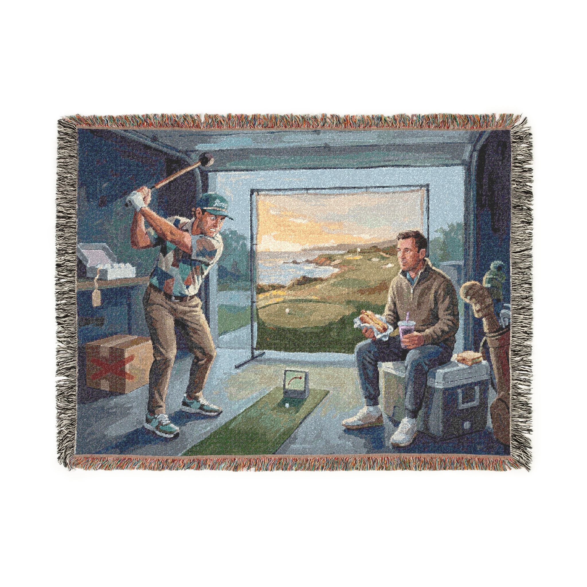 The Golf Guy - Woven Blanket