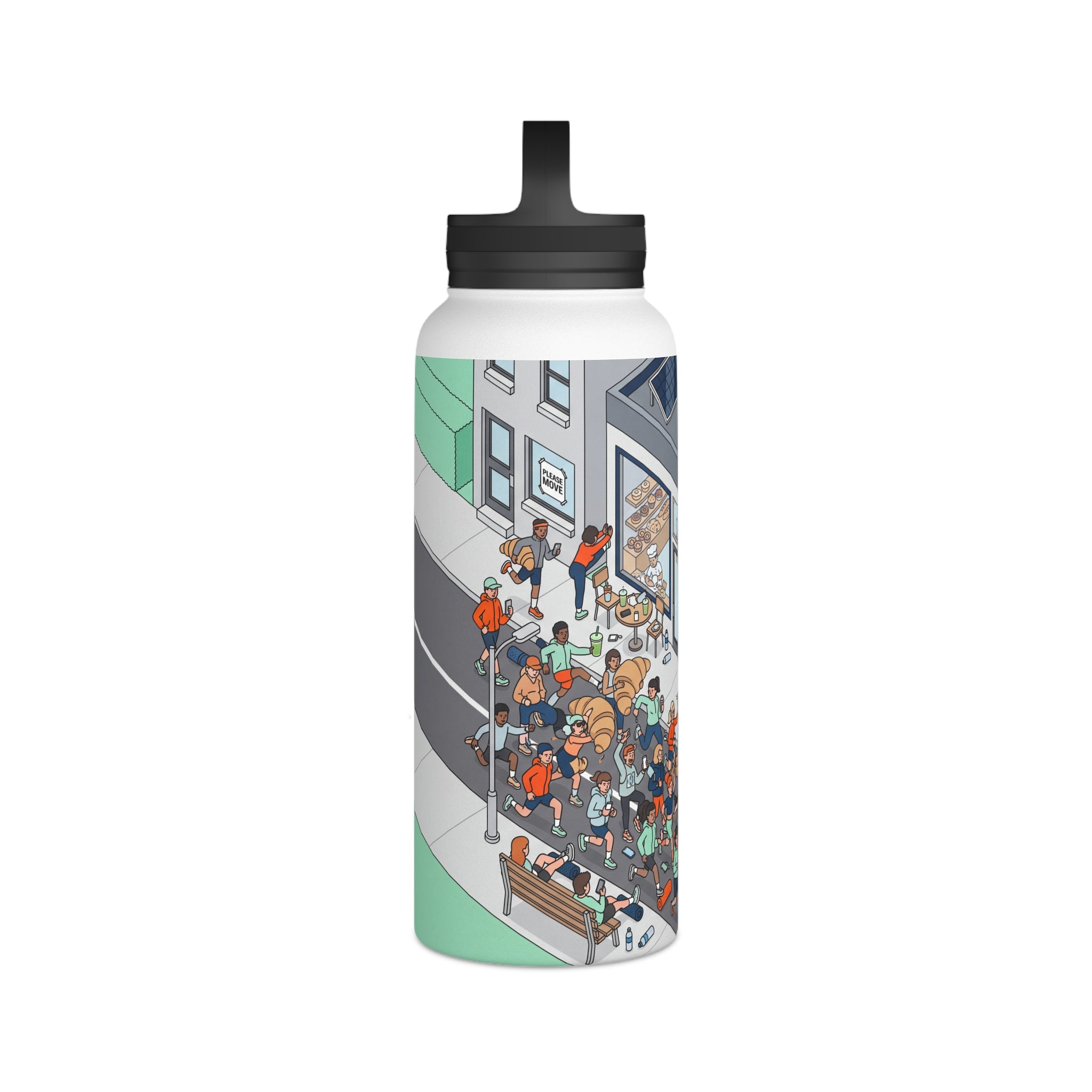 The Run Club Girl - Water Bottle