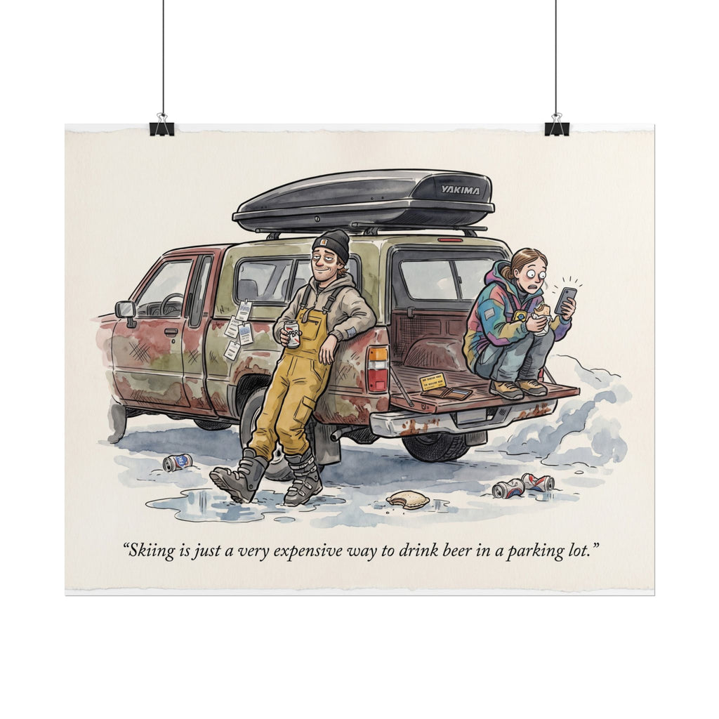 The Ski Bum - Poster