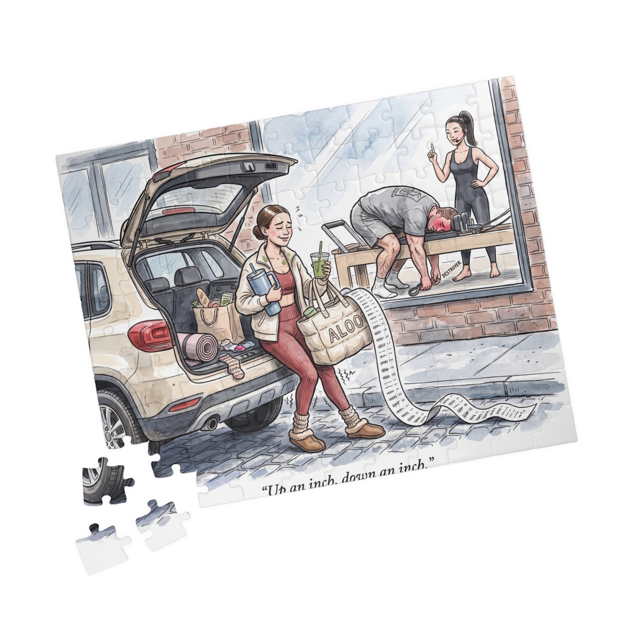 The Pilates Princess - Jigsaw Puzzle