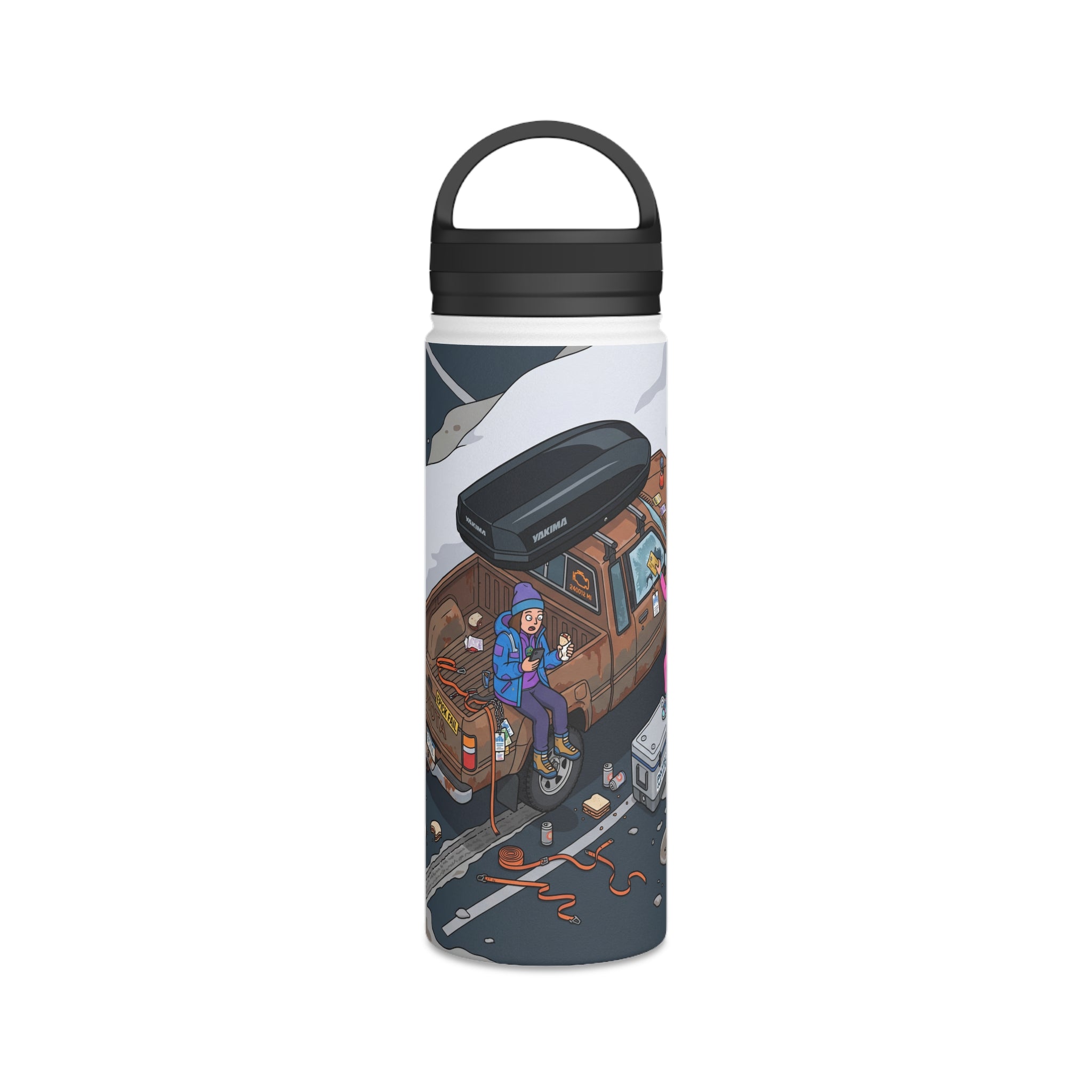 The Ski Bum - Water Bottle
