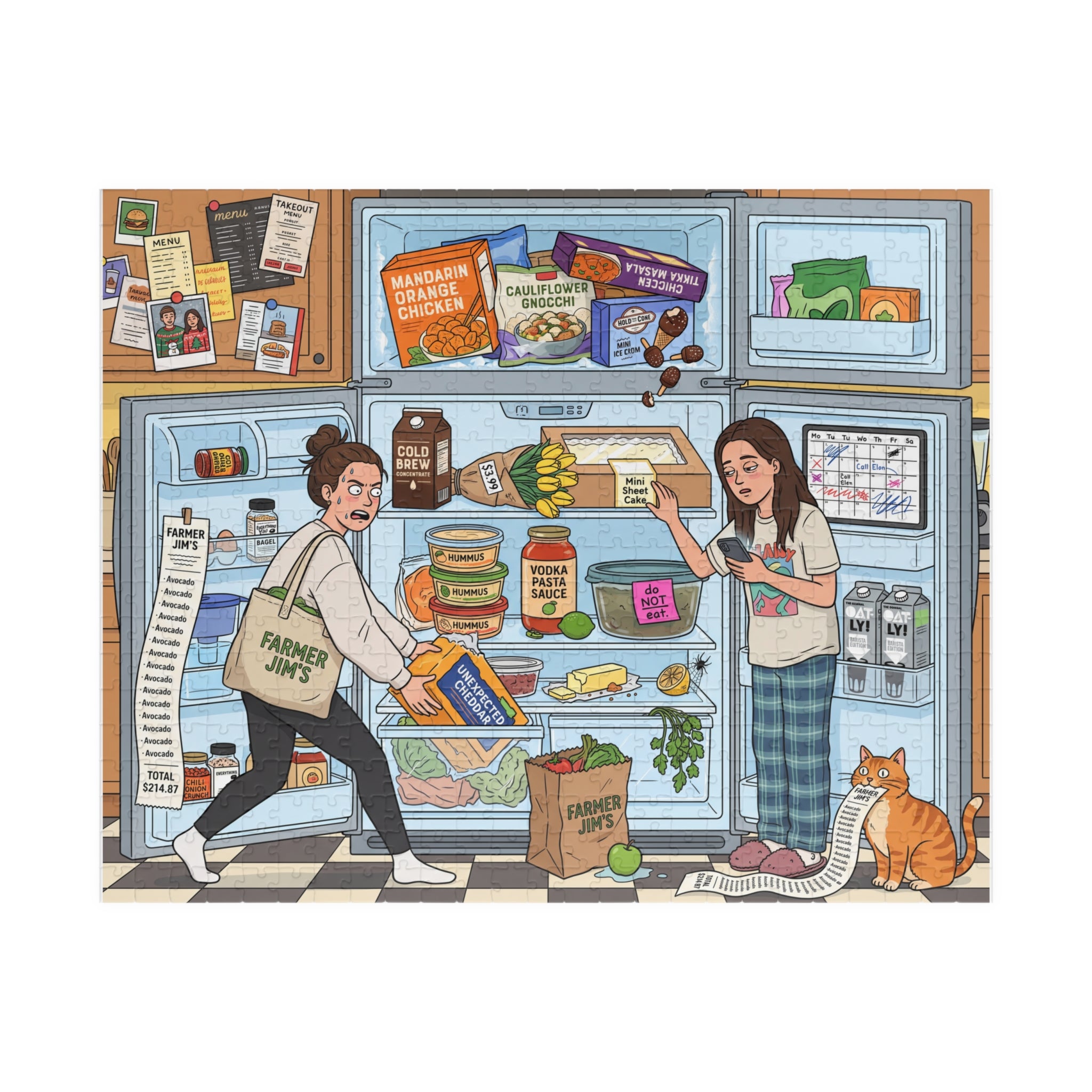 The Fridge After a Trader Joe's Haul