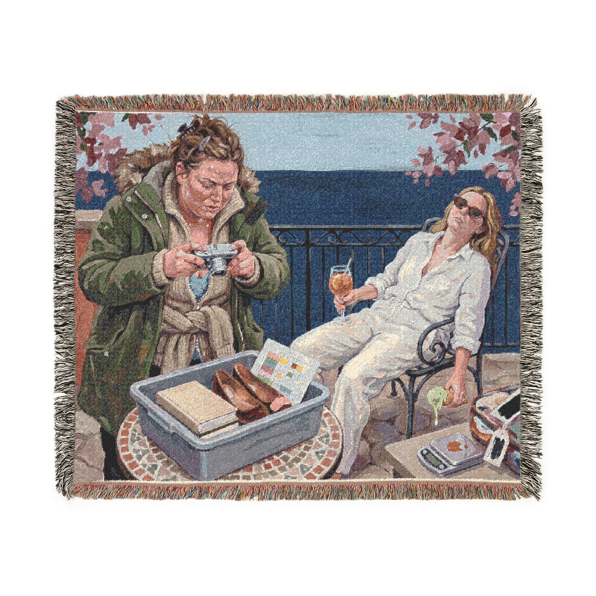 The Euro Summer Girlie - Woven Blanket