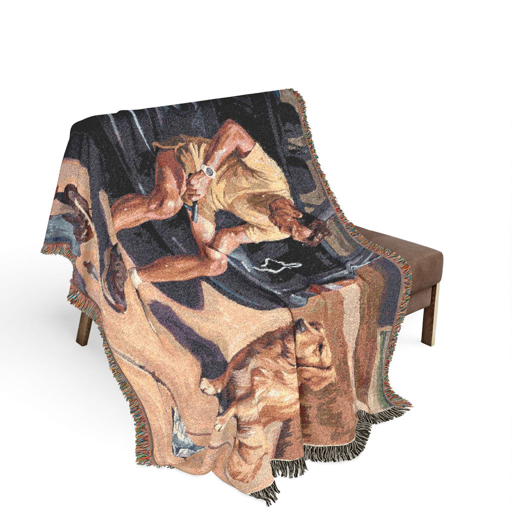 The Strava Guy - Woven Blanket