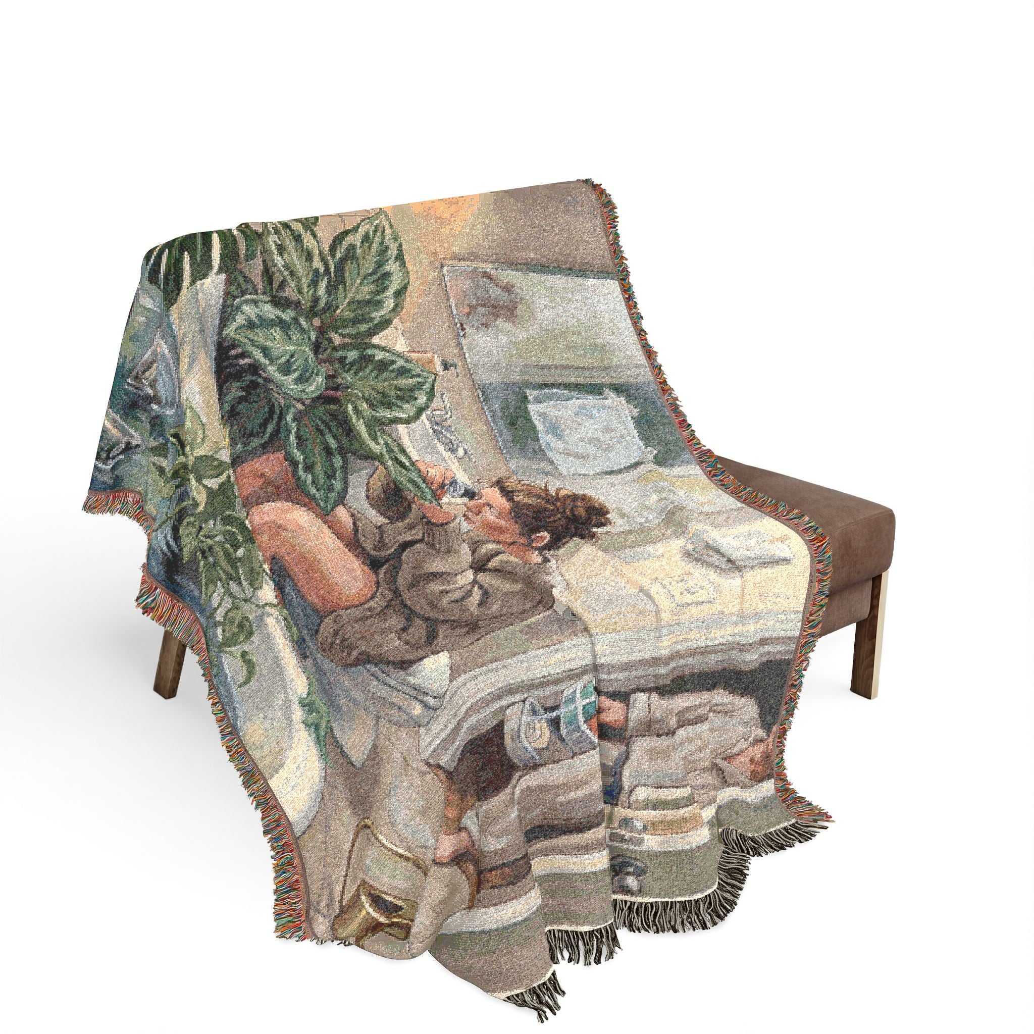 The Plant Parent - Woven Blanket