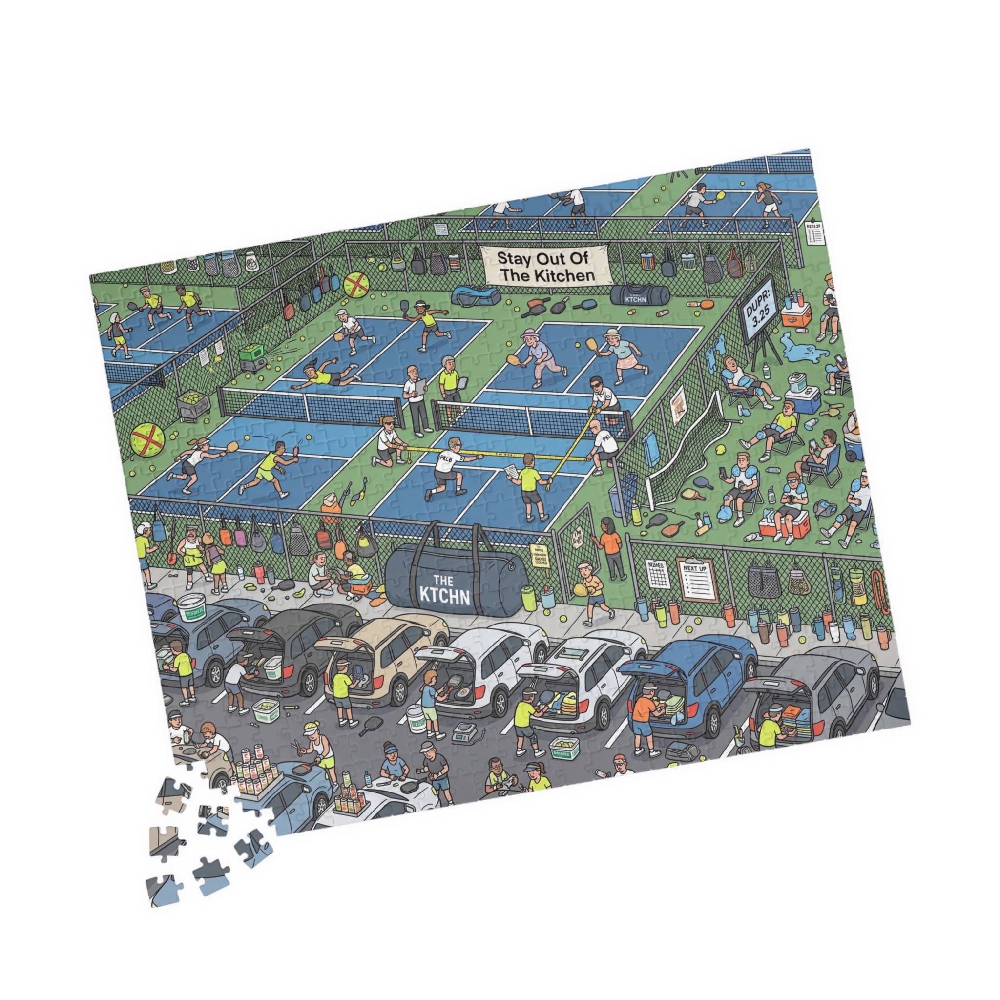 The Pickleball Obsessive - Jigsaw Puzzle