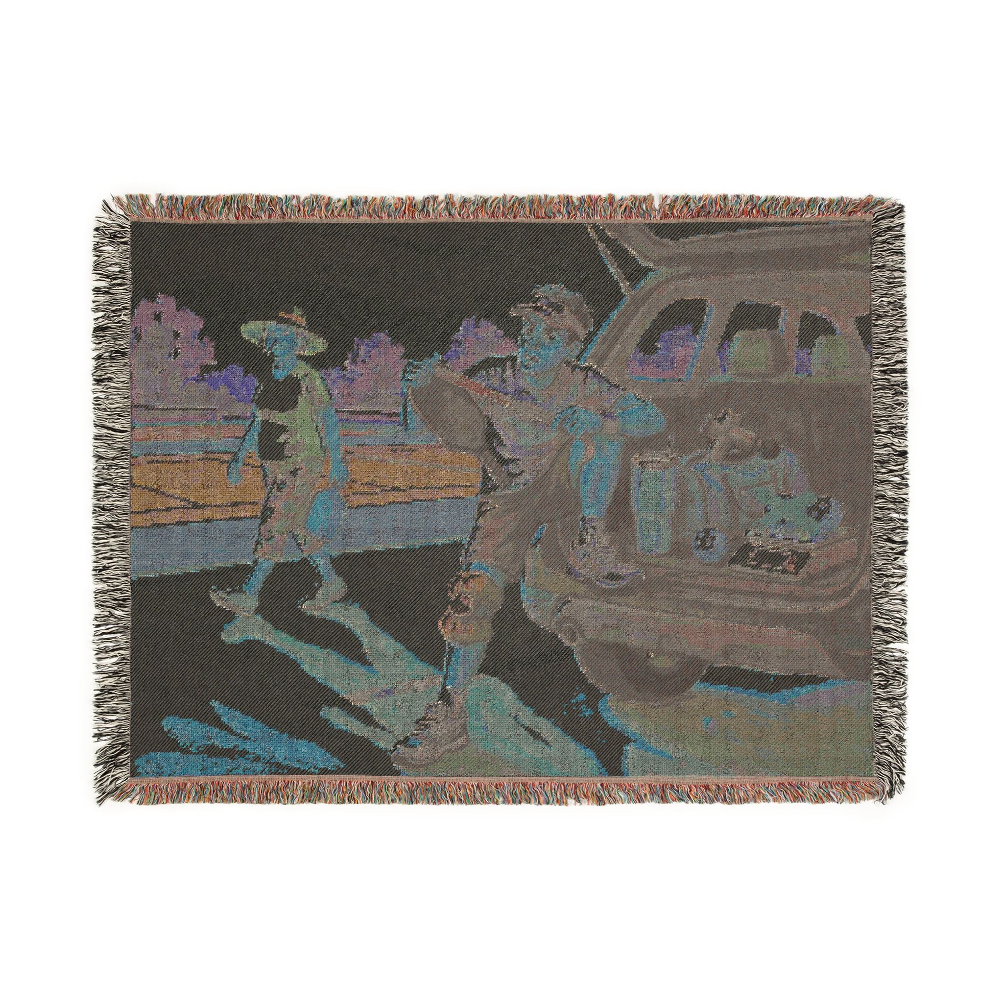 The Pickleball Obsessive - Woven Blanket