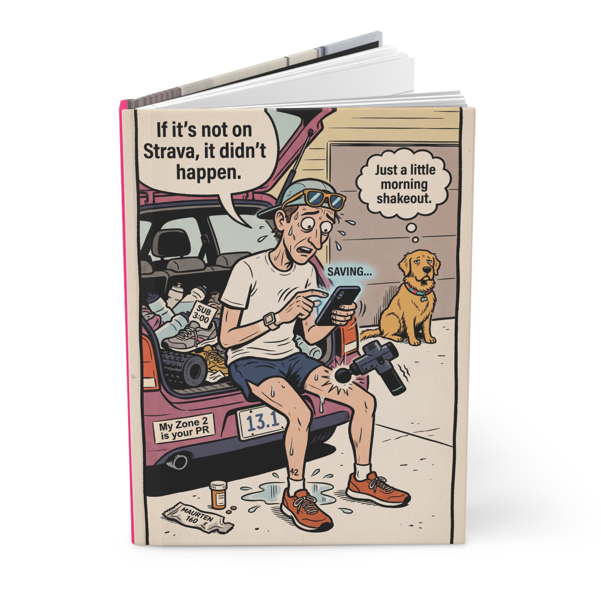 The Strava Guy - Hardcover Journal