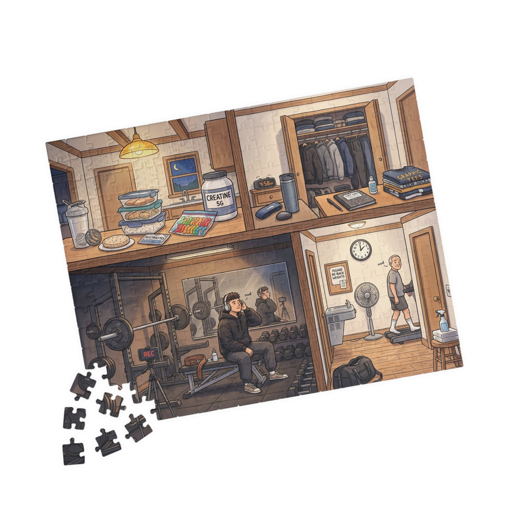 The 5AM Gym Bro - Jigsaw Puzzle