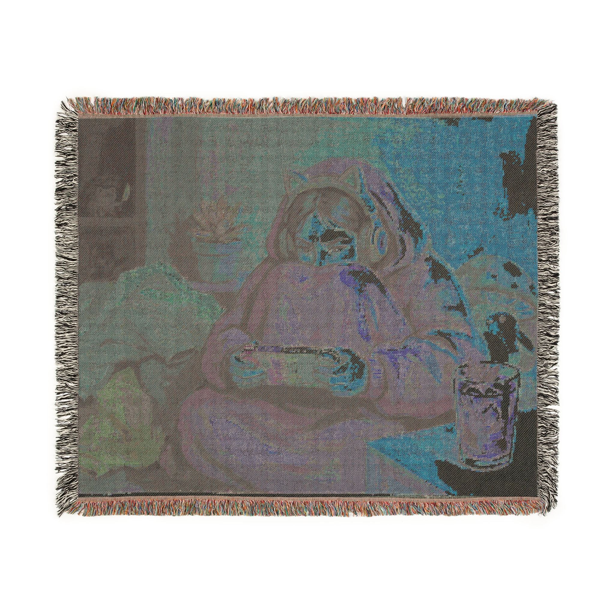 The Cozy Gamer - Woven Blanket