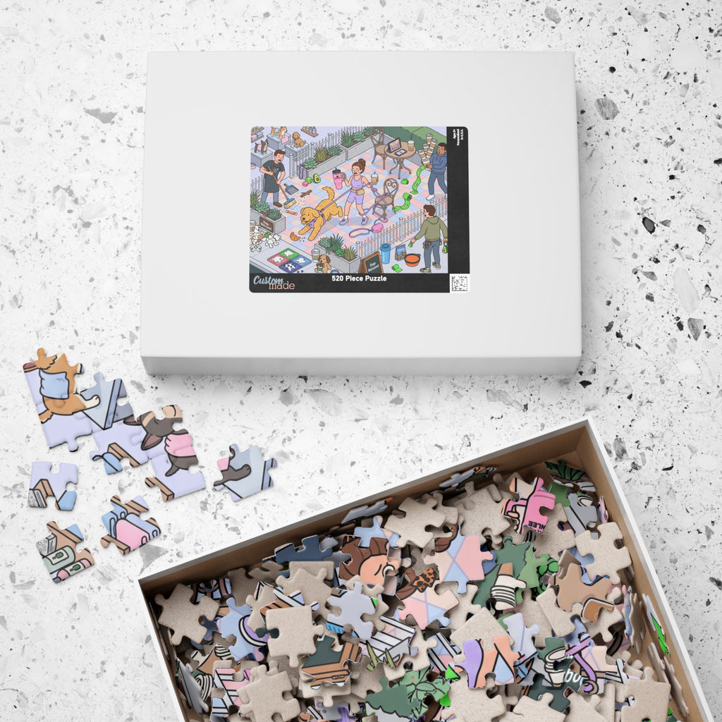 The Dog Mom - Jigsaw Puzzle