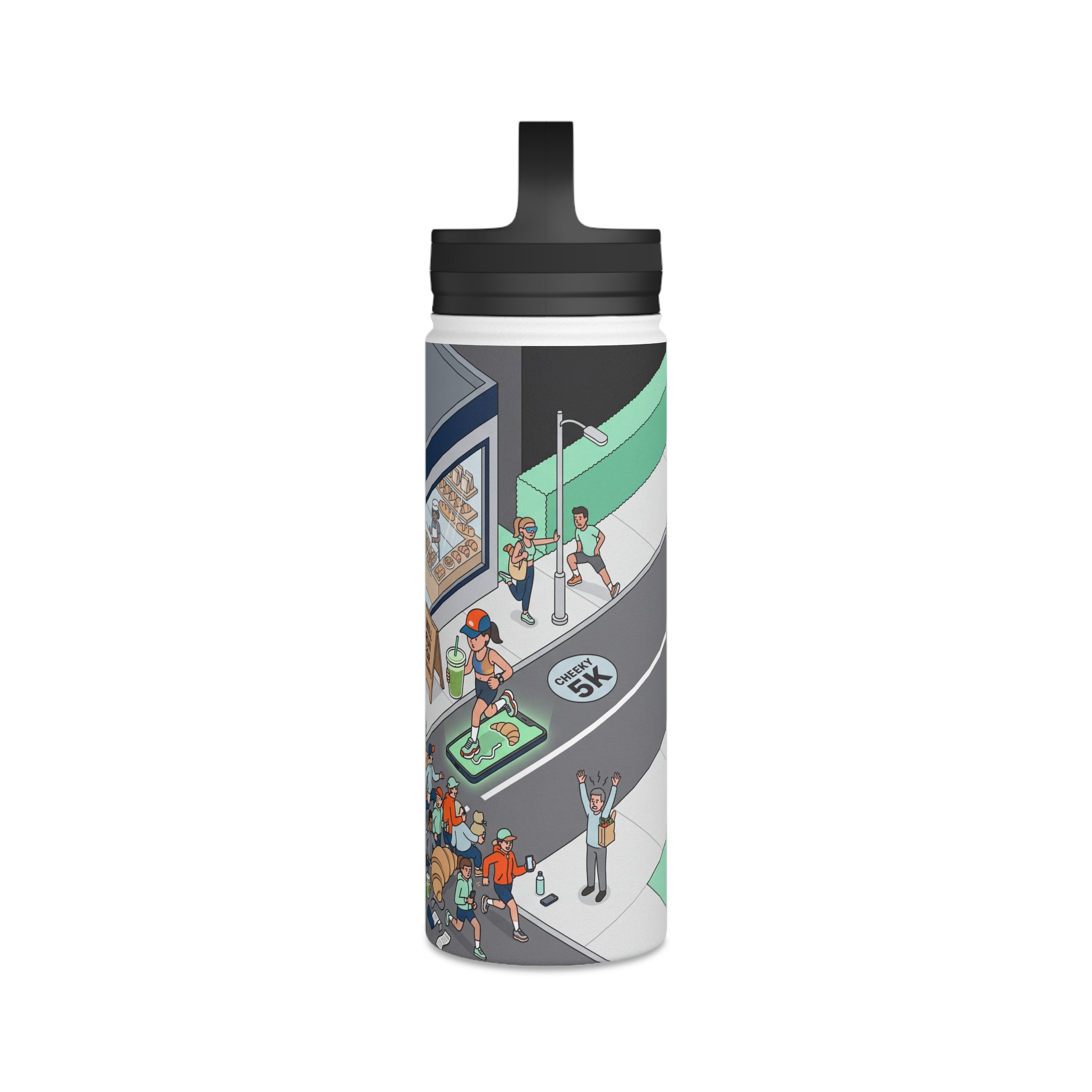 The Run Club Girl - Water Bottle