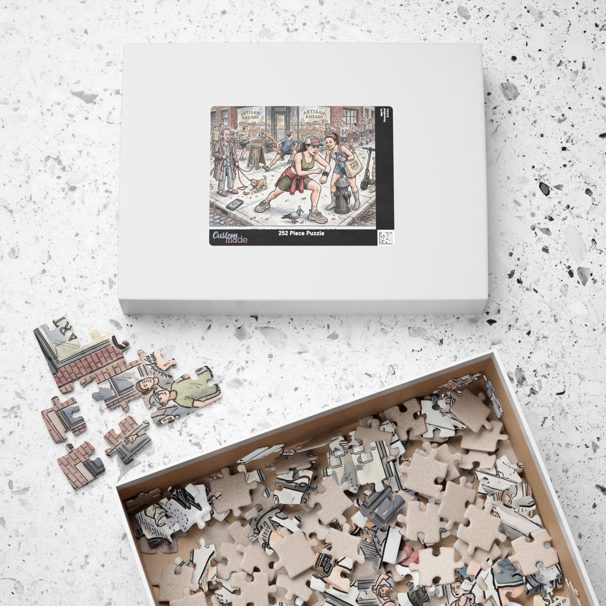 The Run Club Girl - Jigsaw Puzzle