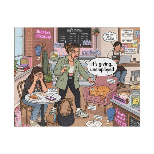 She Says It's Giving - Jigsaw Puzzle