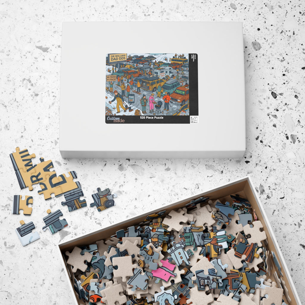 The Ski Bum - Jigsaw Puzzle