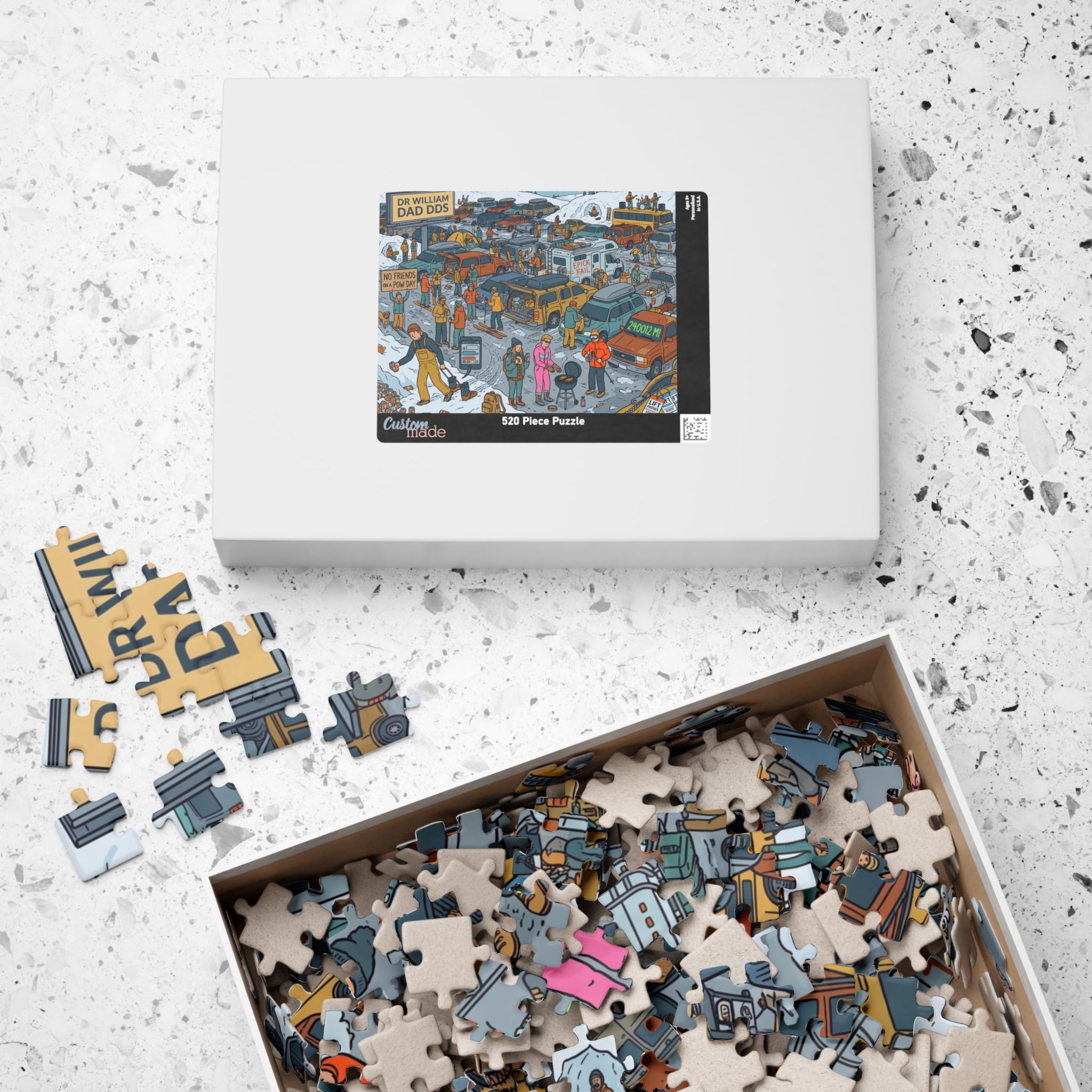 The Ski Bum - Jigsaw Puzzle