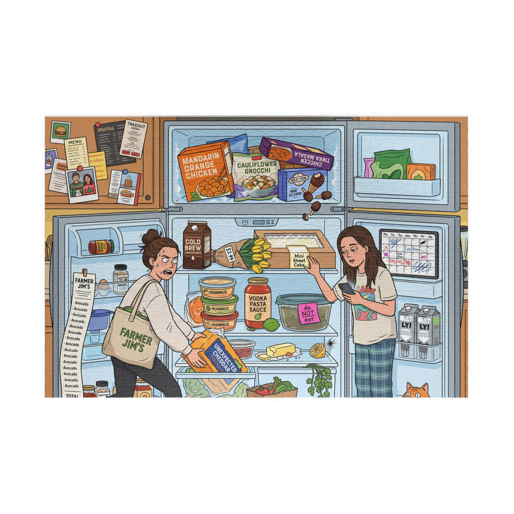 The Fridge After a Trader Joe's Haul