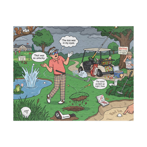 Every Golf Shot Was Just Unlucky - Jigsaw Puzzle