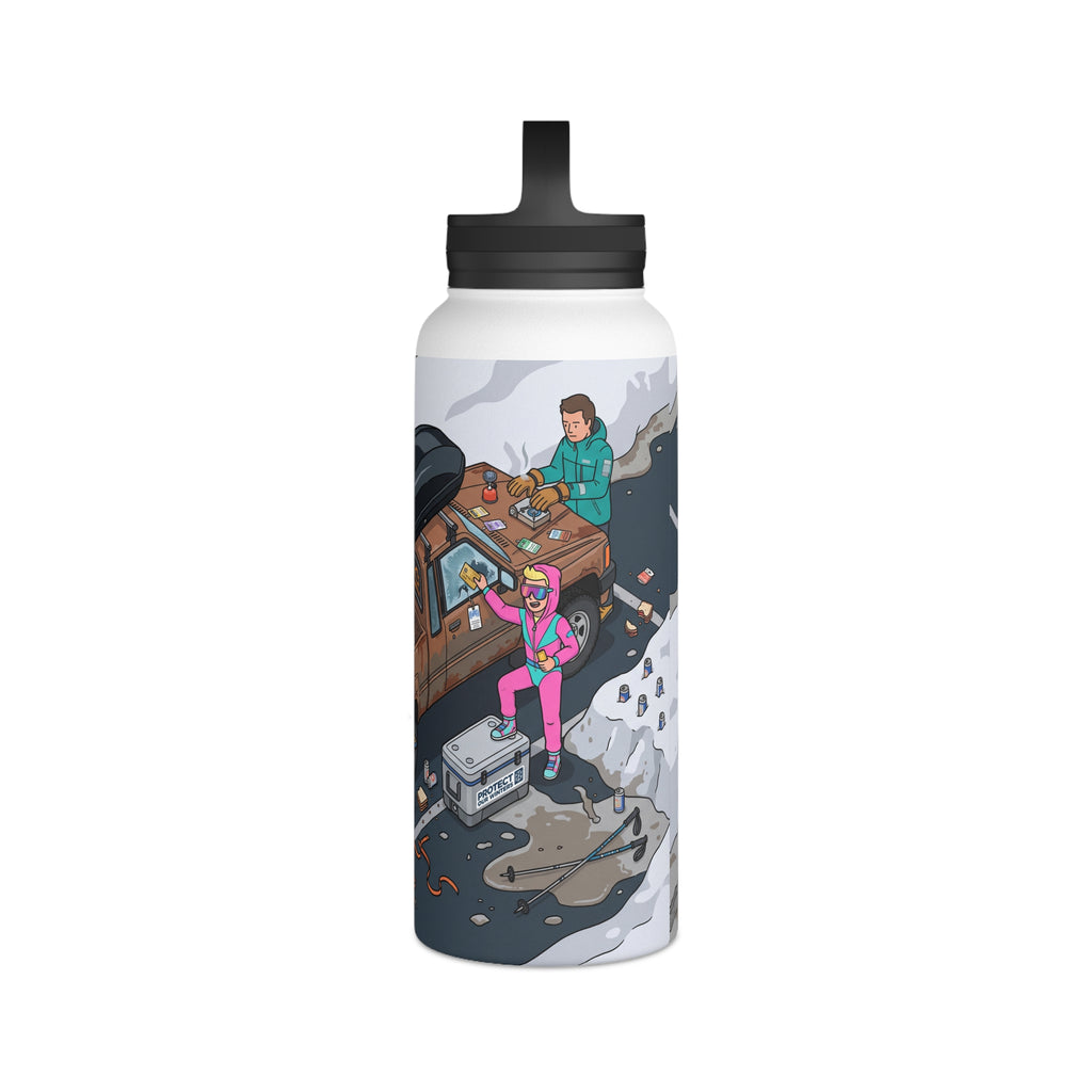 The Ski Bum - Water Bottle