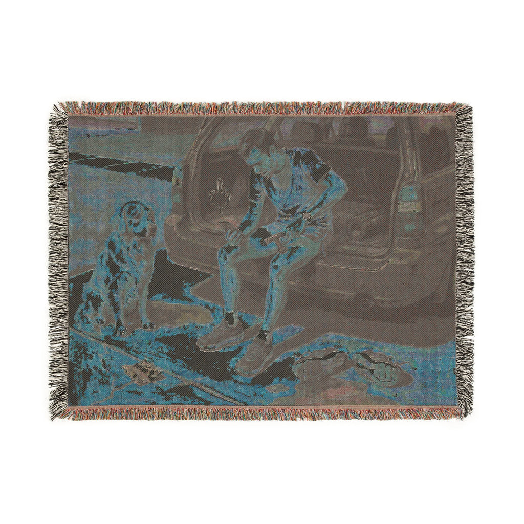 The Strava Guy - Woven Blanket