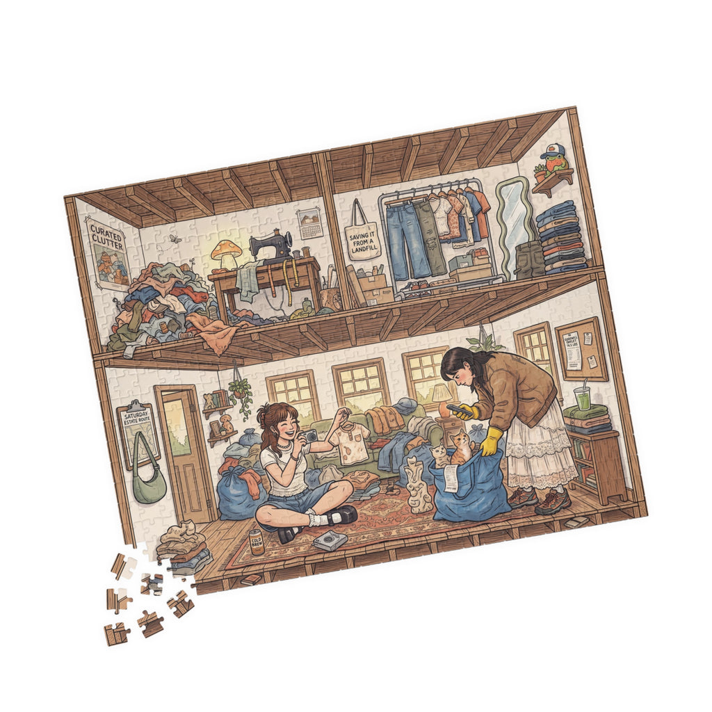 The Thrift Girlie - Jigsaw Puzzle