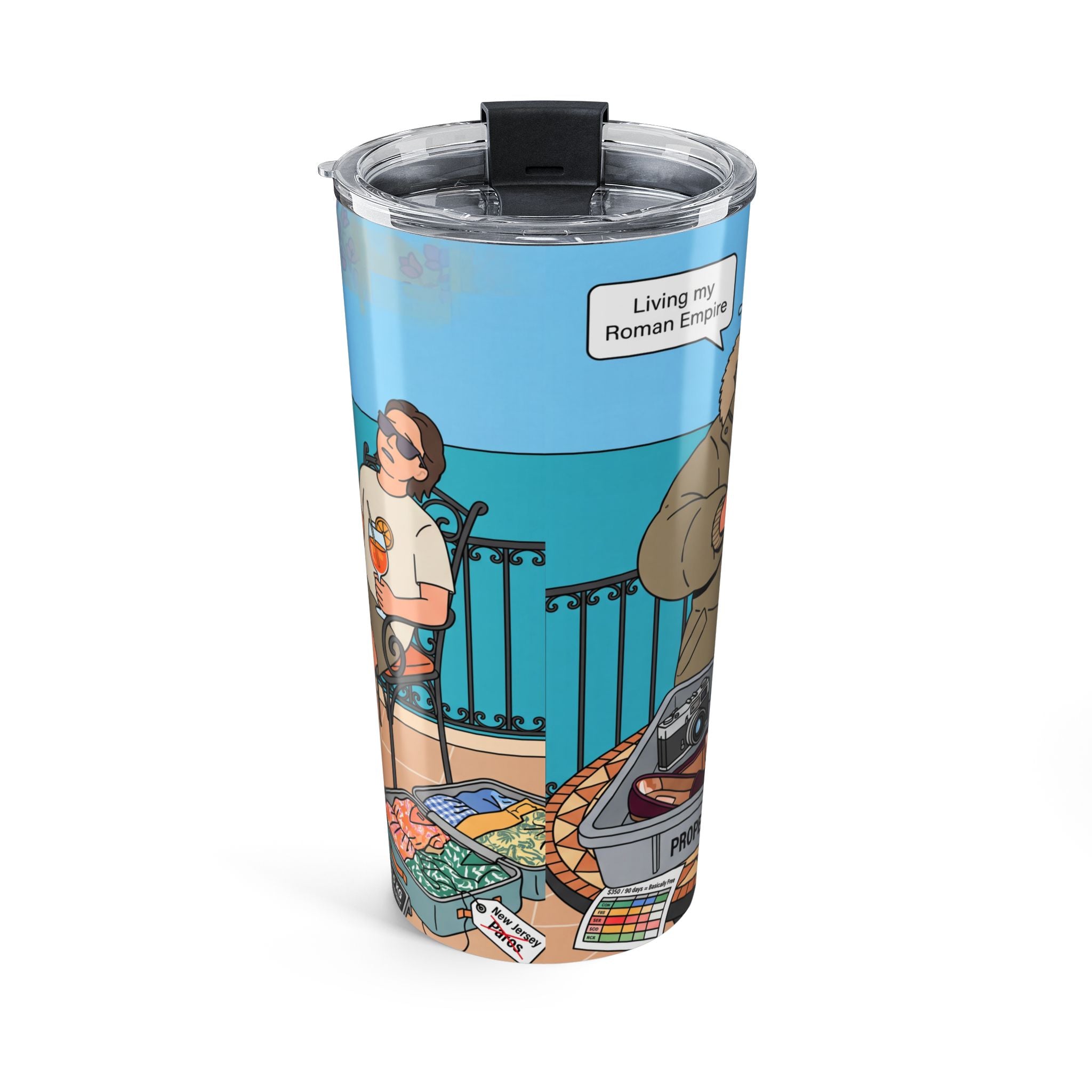 The Euro Summer Girlie - Tumbler
