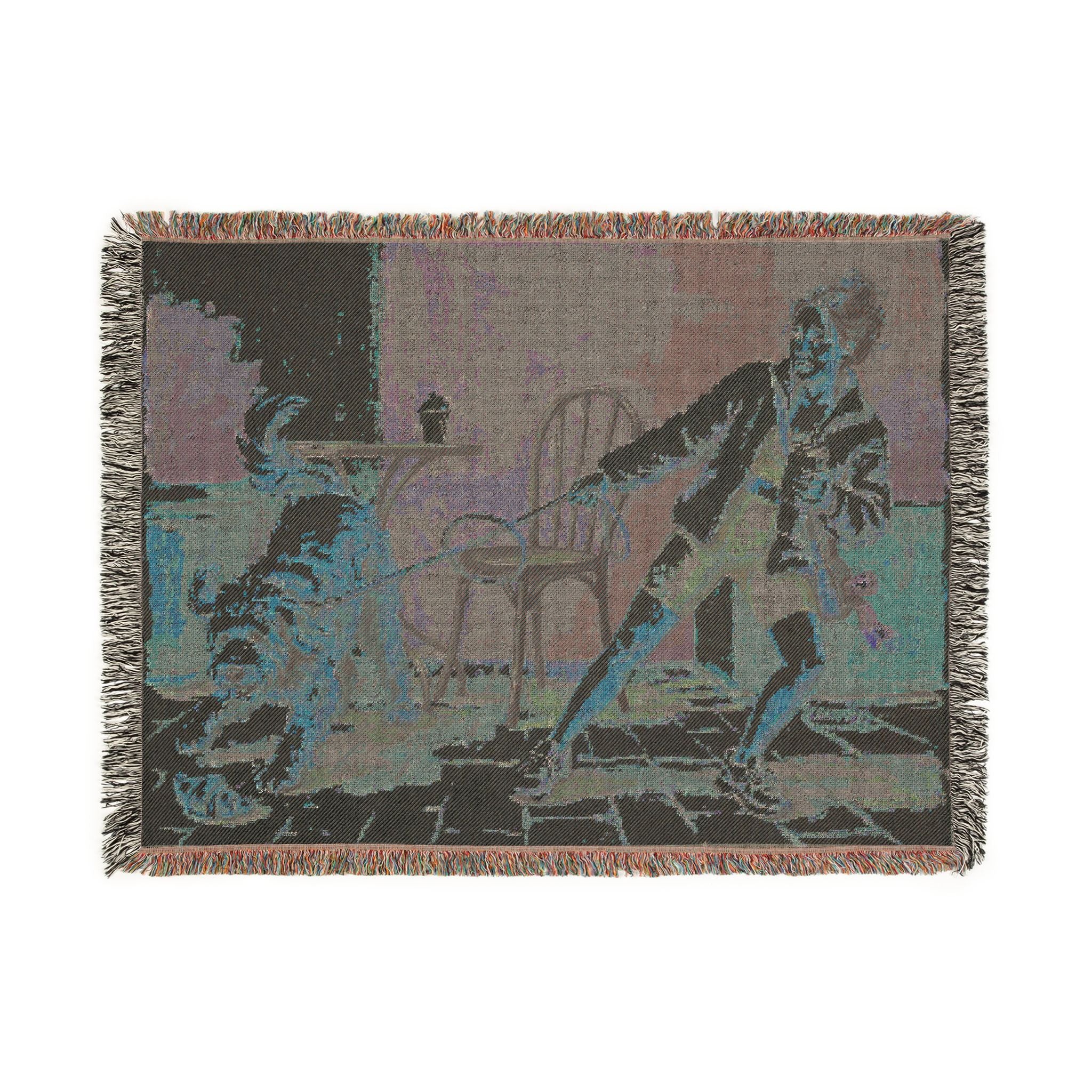 The Dog Mom - Woven Blanket