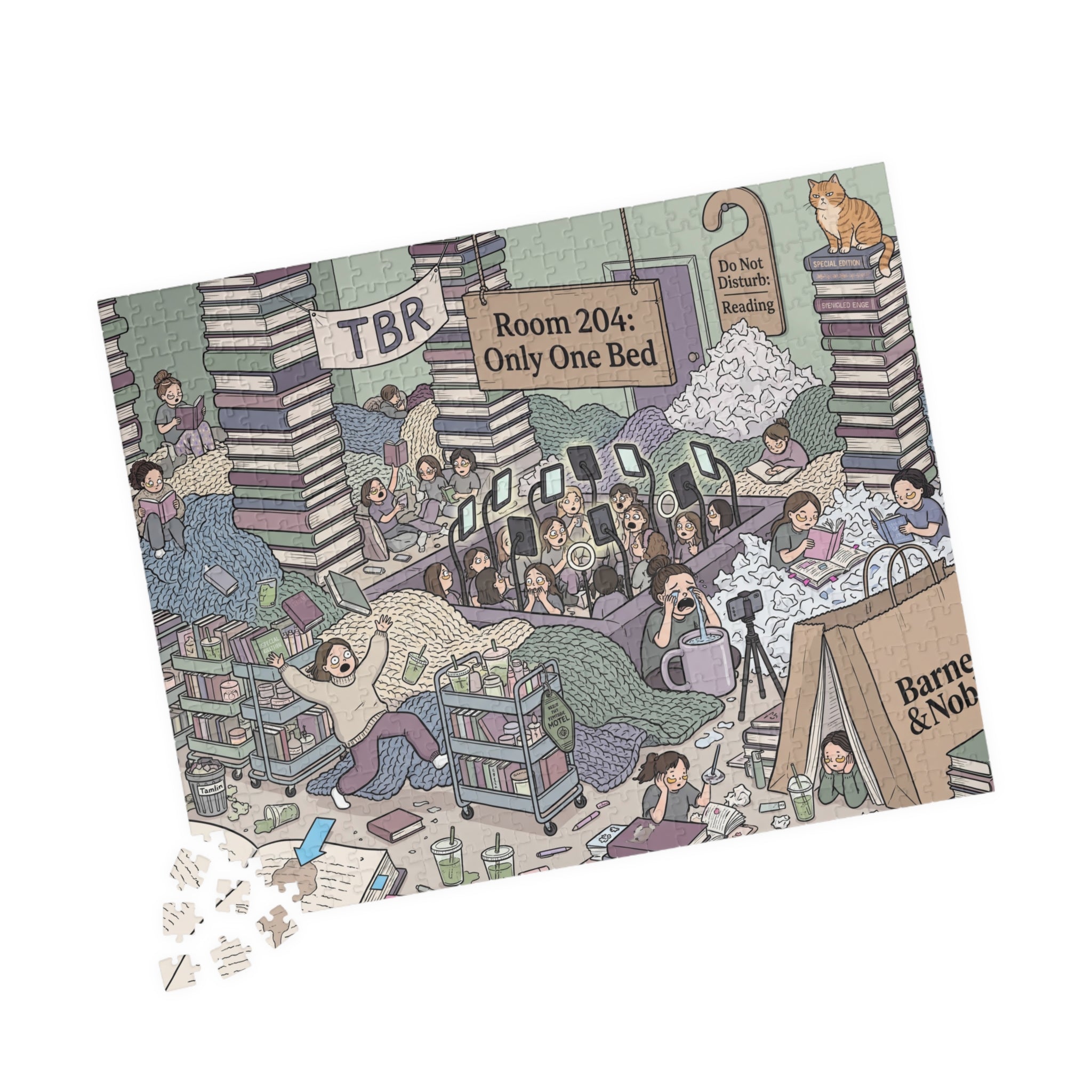 The BookTok Girlie - Jigsaw Puzzle