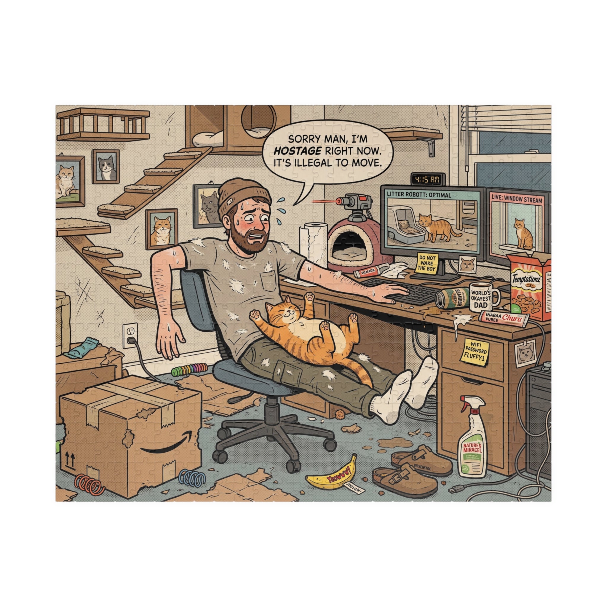 The Cat Dad - Jigsaw Puzzle