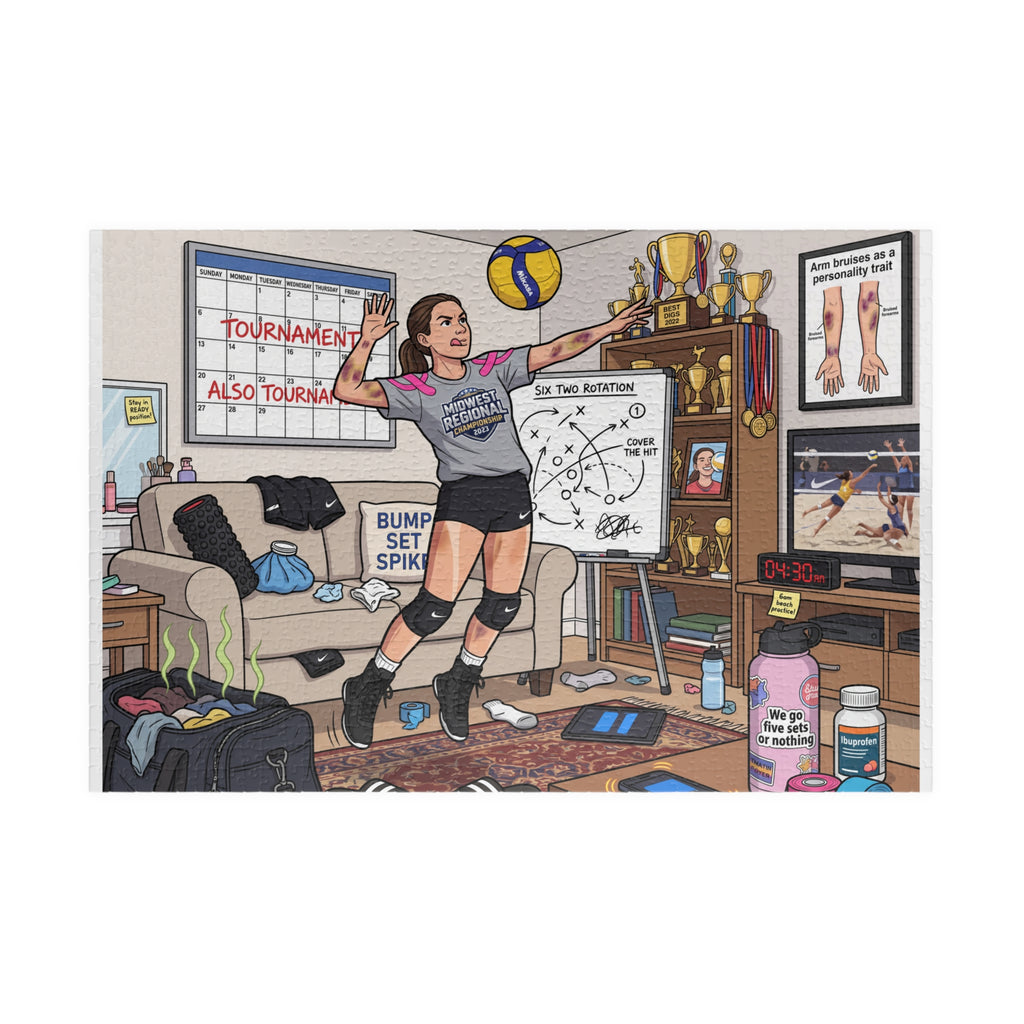 Her Whole Personality Is Volleyball