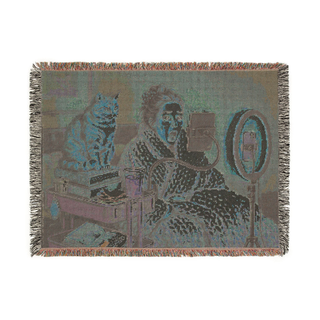 The BookTok Girlie - Woven Blanket