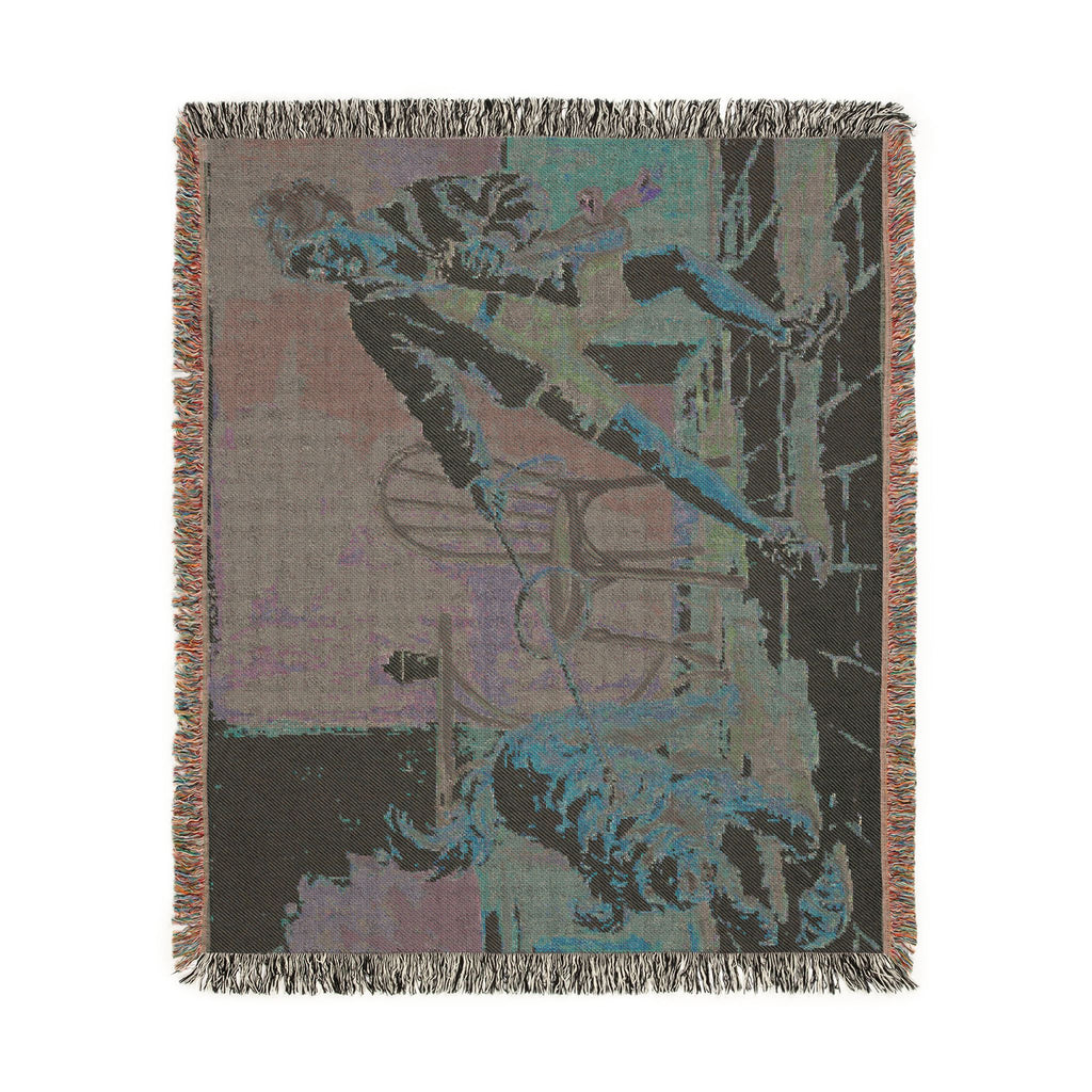 The Dog Mom - Woven Blanket