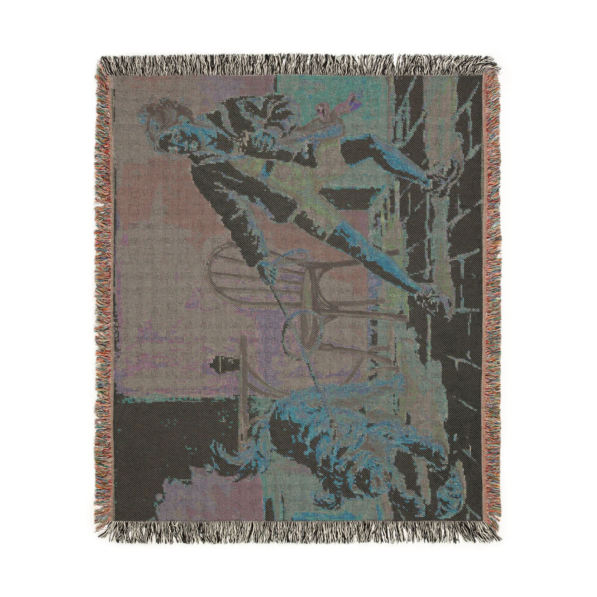 The Dog Mom - Woven Blanket