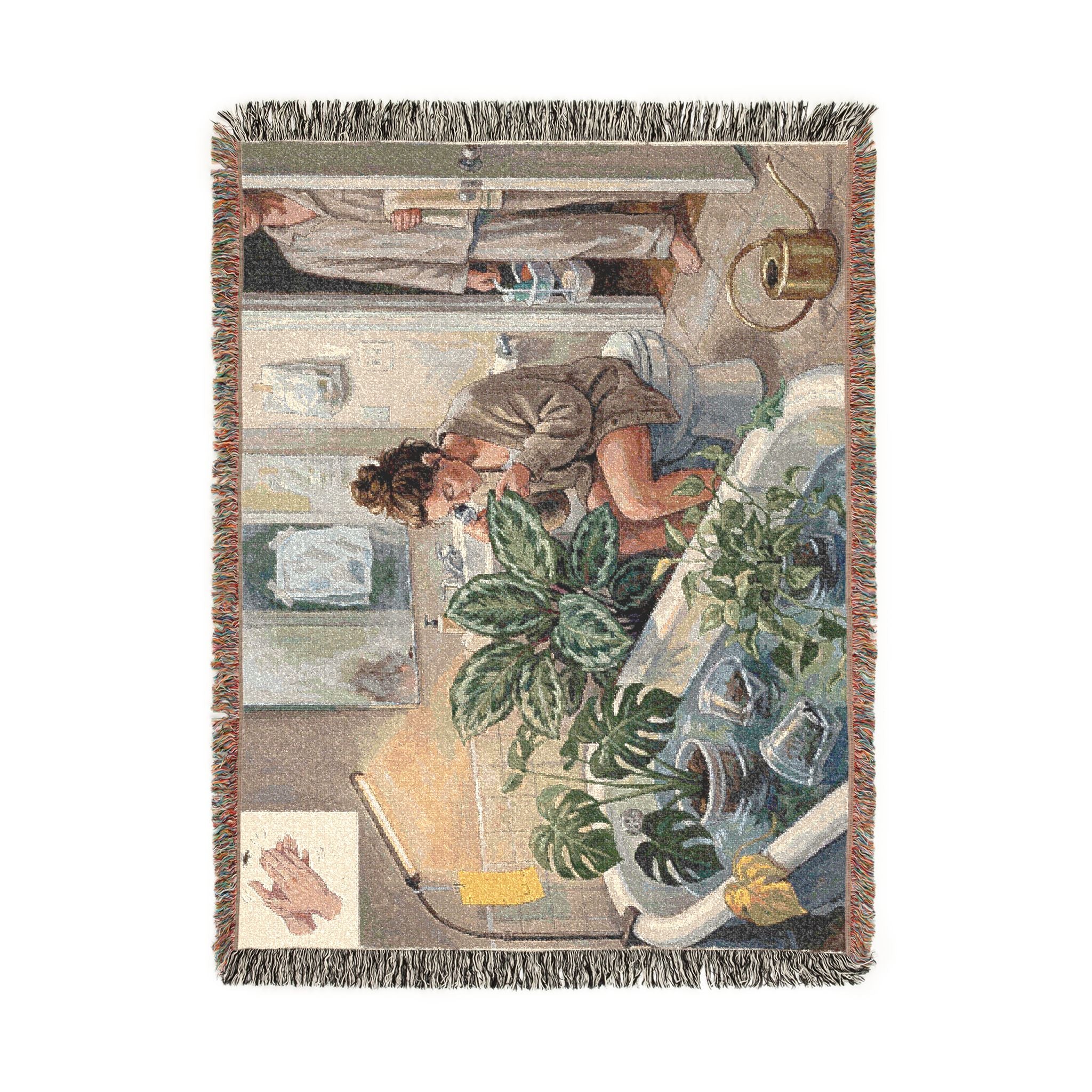 The Plant Parent - Woven Blanket