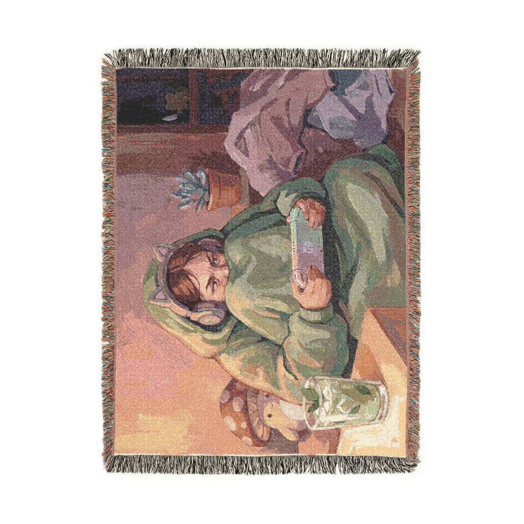 The Cozy Gamer - Woven Blanket