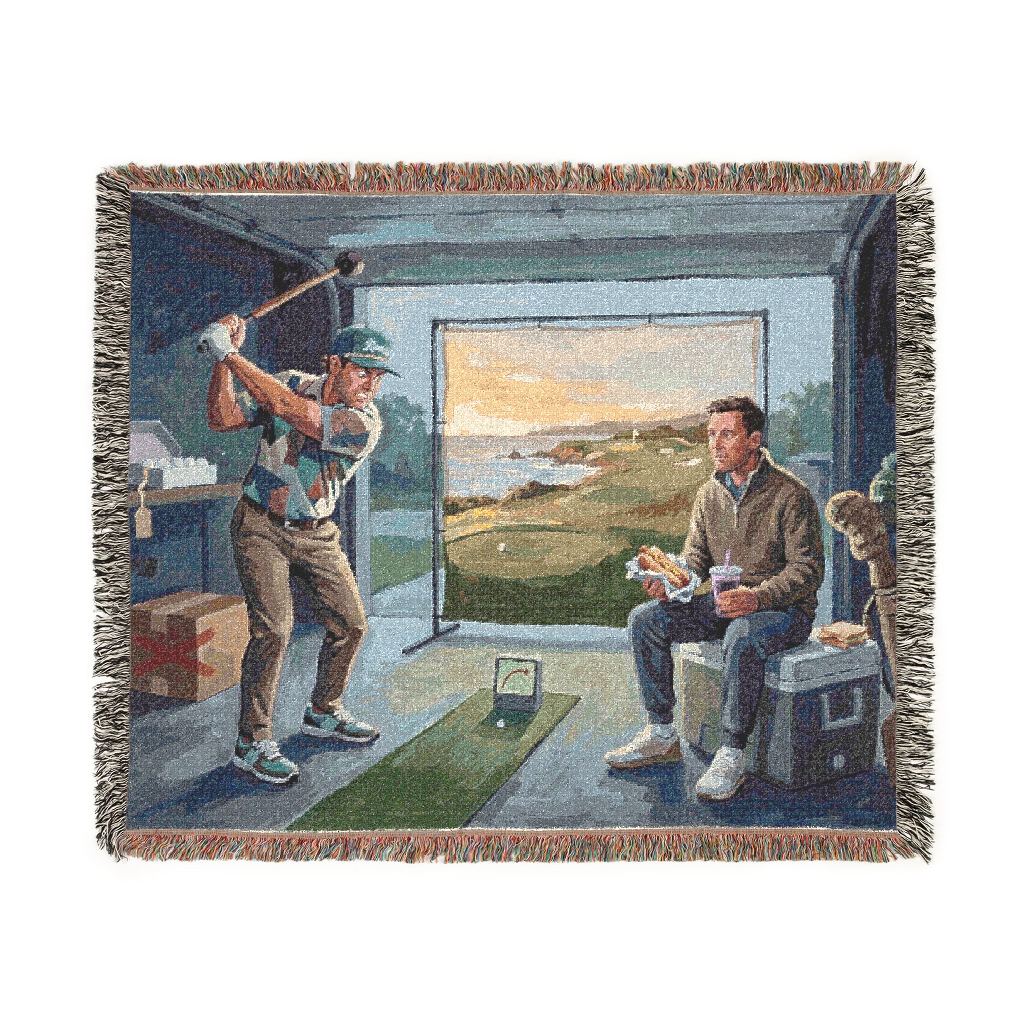 The Golf Guy - Woven Blanket